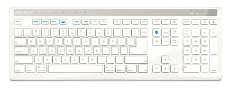 Cool macally btkey wireless bluetooth keyboard for mac
